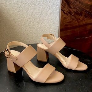 New Cole Haan grand series leather heel